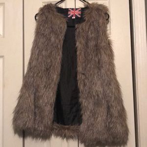 Faux Fur Vest